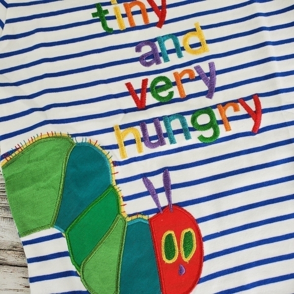 Eric Carle The Very Hungry Caterpillar Embroidered Top and Pants Set - Picture 8 of 10